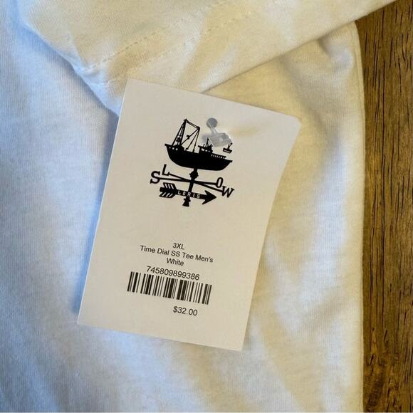 Slow Loris Time Dial Graphic Tee Shirt Moon Stars Sun White Size 3X Large - Picture 5 of 9